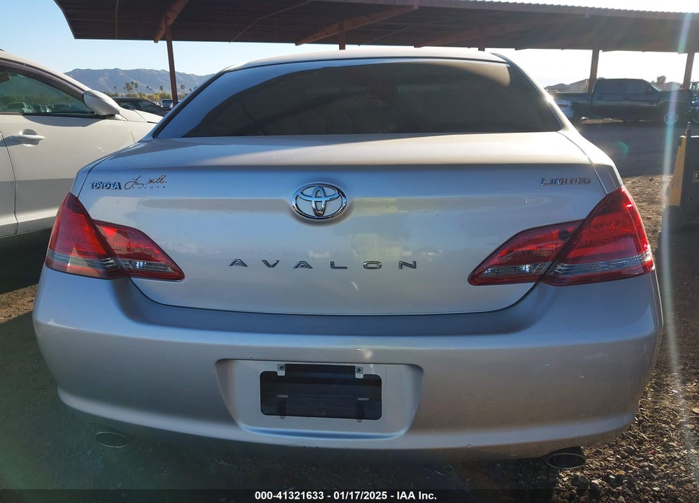 2008 TOYOTA AVALON VIN: 4T1BK36B98U287318