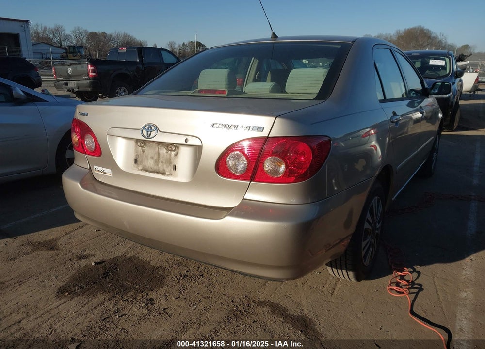 2008 TOYOTA COROLLA VIN: 1NXBR32E98Z003102