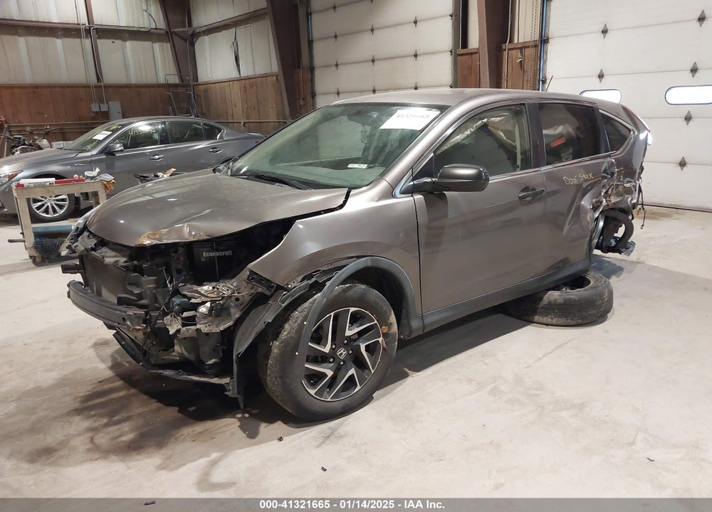 2016 HONDA CR-V SE VIN: 5J6RM4H46GL118406