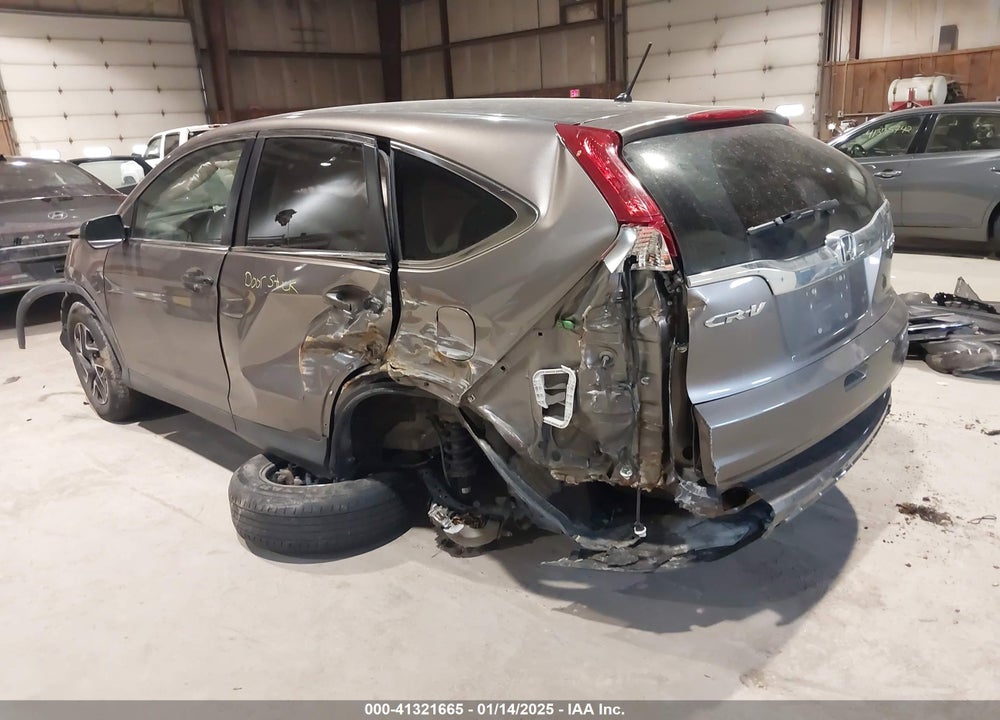 2016 HONDA CR-V SE VIN: 5J6RM4H46GL118406