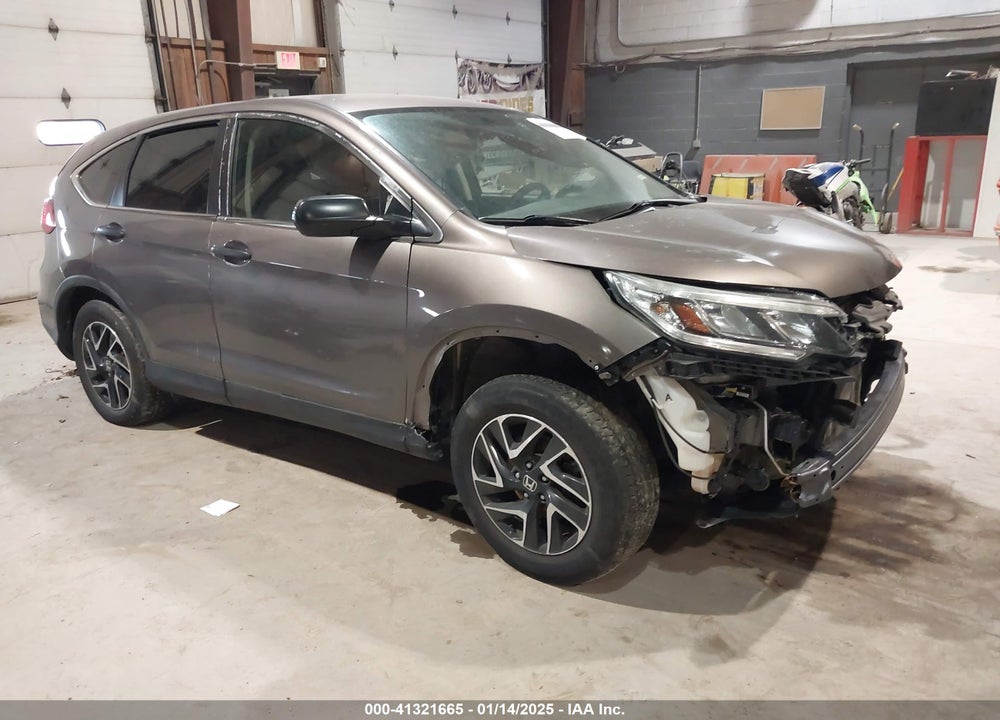 2016 HONDA CR-V SE VIN: 5J6RM4H46GL118406
