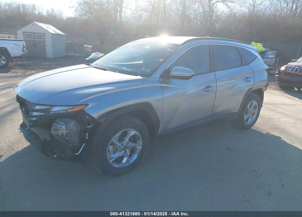 2022 HYUNDAI TUCSON SEL VIN: 5NMJBCAE9NH155325