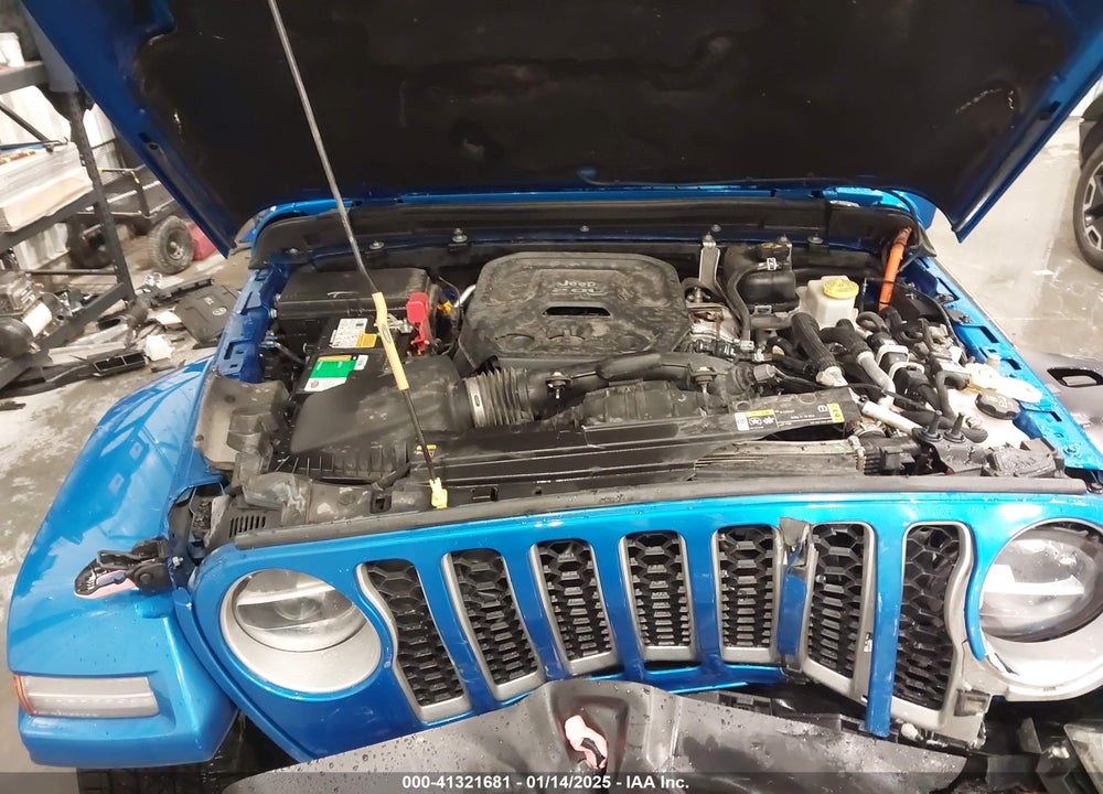 2021 JEEP WRANGLER 4XE UNLIMITED SAHARA 4X4 VIN: 1C4JJXP66MW749506