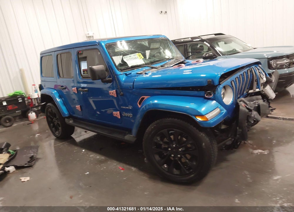 2021 JEEP WRANGLER 4XE UNLIMITED SAHARA 4X4 VIN: 1C4JJXP66MW749506