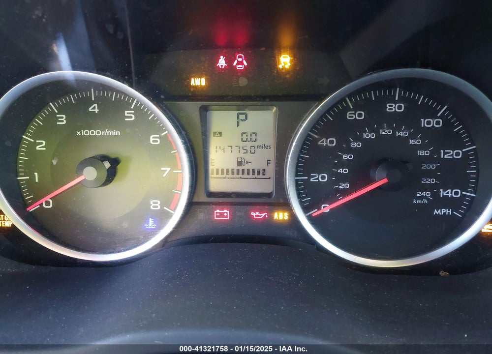 2014 SUBARU FORESTER 2.5I PREMIUM VIN: JF2SJAEC4EH449836