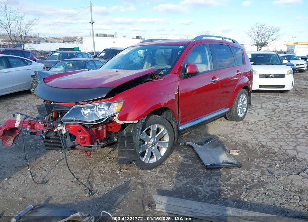 2008 MITSUBISHI OUTLANDER SE VIN: JA4LT31W68Z011269