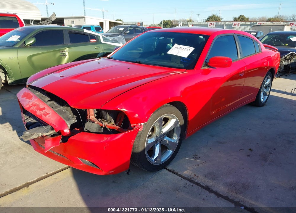 2014 DODGE CHARGER SE VIN: 2C3CDXBG4EH356687