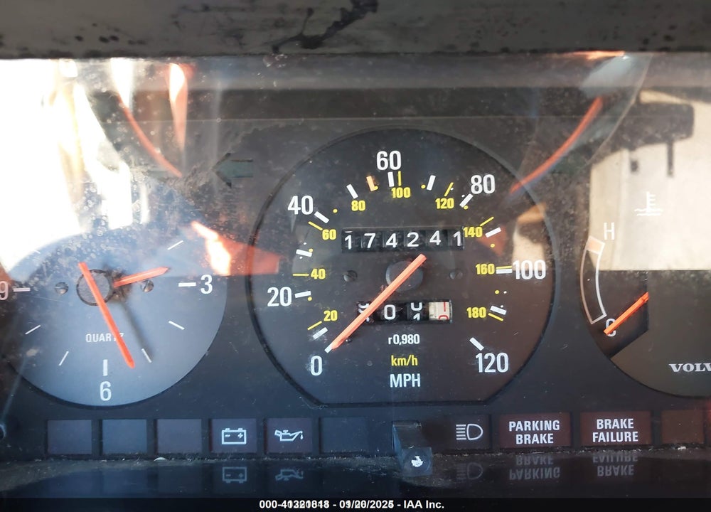 1984 VOLVO 244 VIN: YV1AX8840E1045991