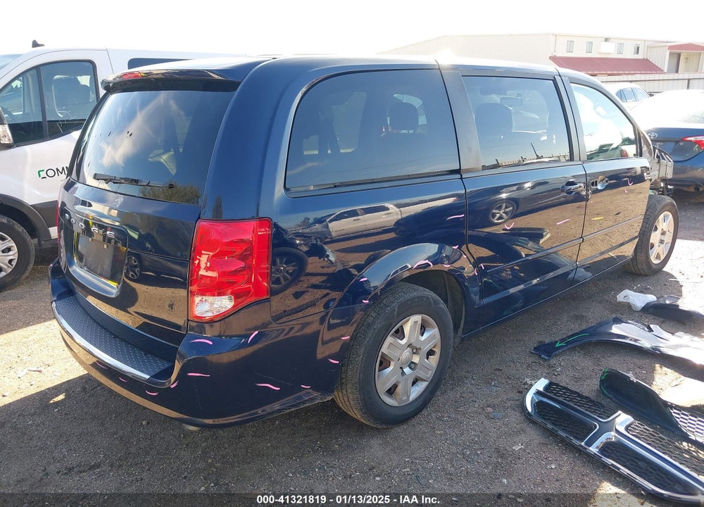 2013 DODGE GRAND CARAVAN SE VIN: 2C4RDGBG8DR506735