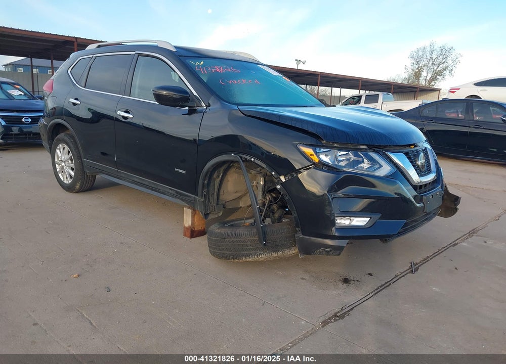 2018 NISSAN ROGUE HYBRID SV VIN: 5N1ET2MV2JC847547