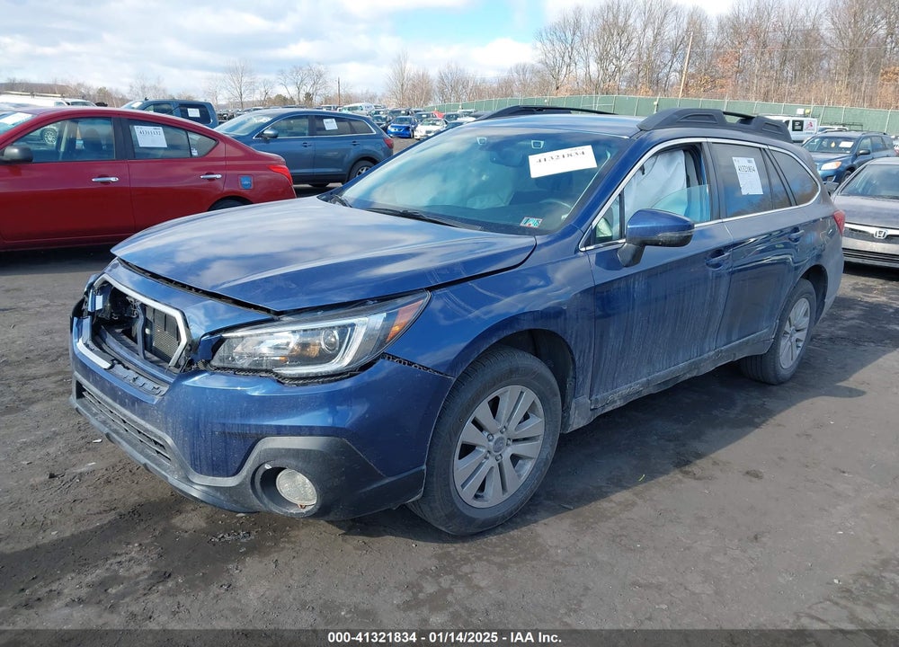 2019 SUBARU OUTBACK 2.5I PREMIUM VIN: 4S4BSAFCXK3354535