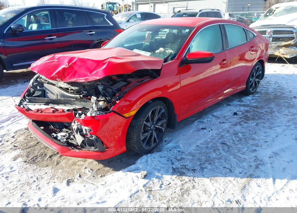 2019 HONDA CIVIC VIN: 2HGFC2F81KH531217