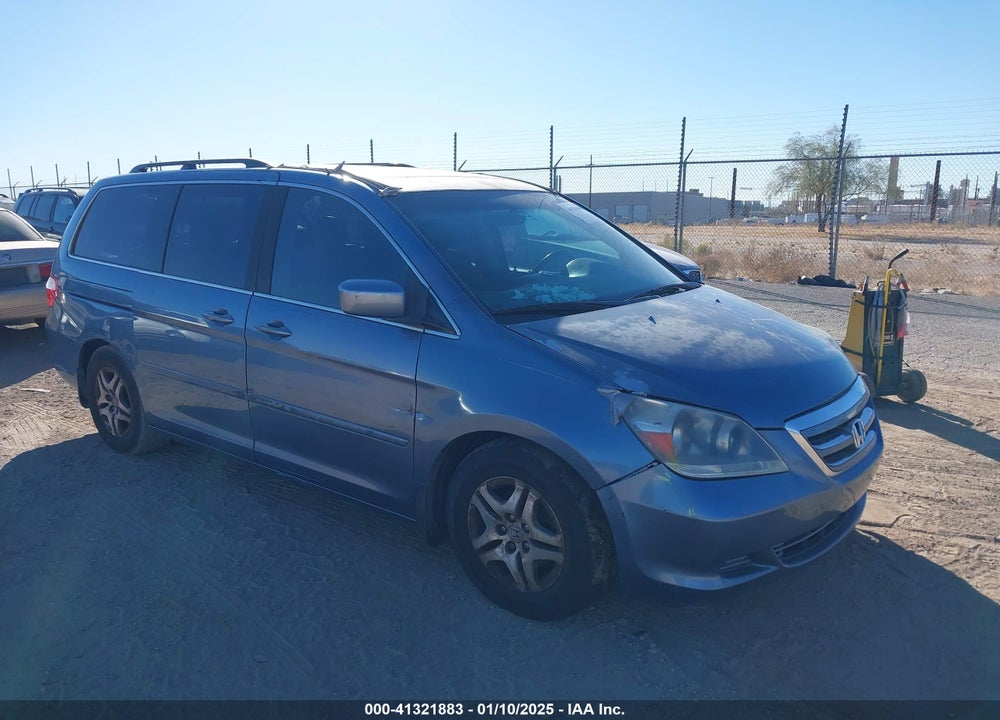 2006 HONDA ODYSSEY EX-L VIN: 5FNRL38696B127056
