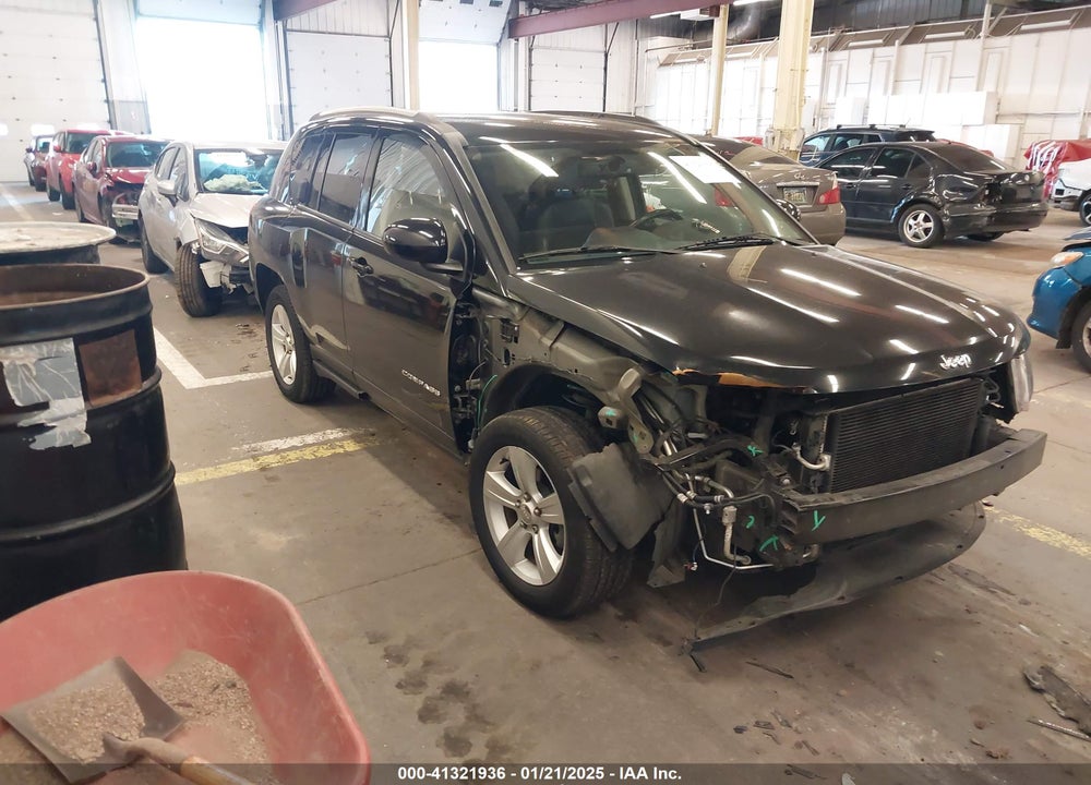 2017 JEEP COMPASS LATITUDE 4X4 VIN: 1C4NJDEB1HD125176