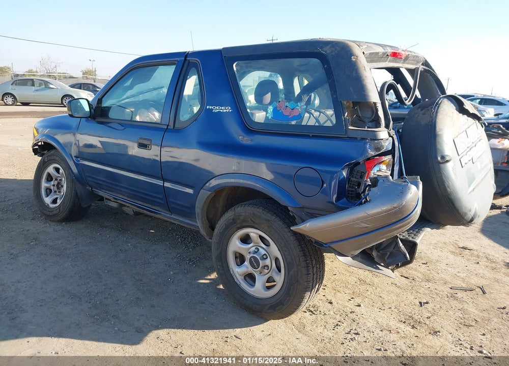 2002 ISUZU RODEO SPORT S 3.2L V6 HARD TOP/S 3.2L V6 SOFT TOP VIN: 4S2CK57W824315675