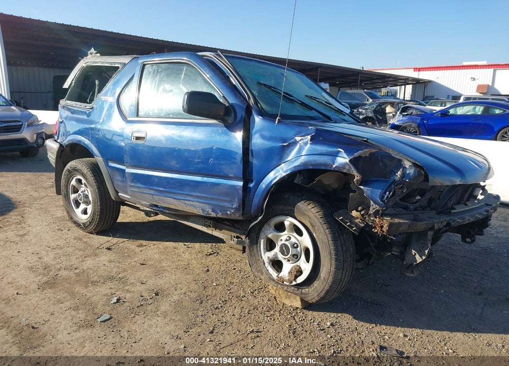 2002 ISUZU RODEO SPORT S 3.2L V6 HARD TOP/S 3.2L V6 SOFT TOP VIN: 4S2CK57W824315675