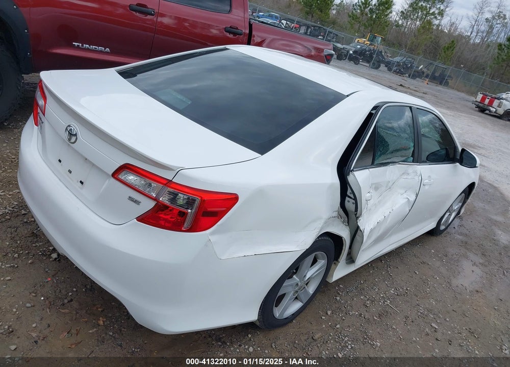 2012 TOYOTA CAMRY SE VIN: 4T1BF1FK0CU144923