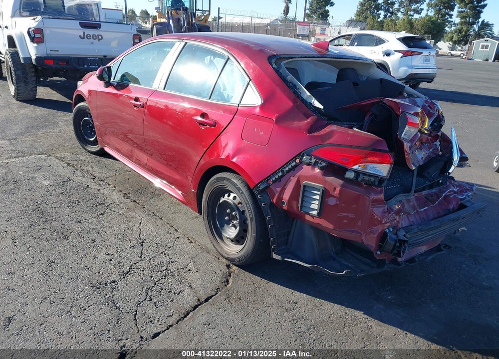 2022 TOYOTA COROLLA VIN: 5YFEPMAEXNP351580