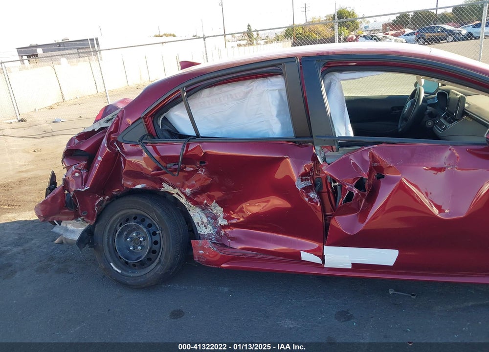 2022 TOYOTA COROLLA VIN: 5YFEPMAEXNP351580