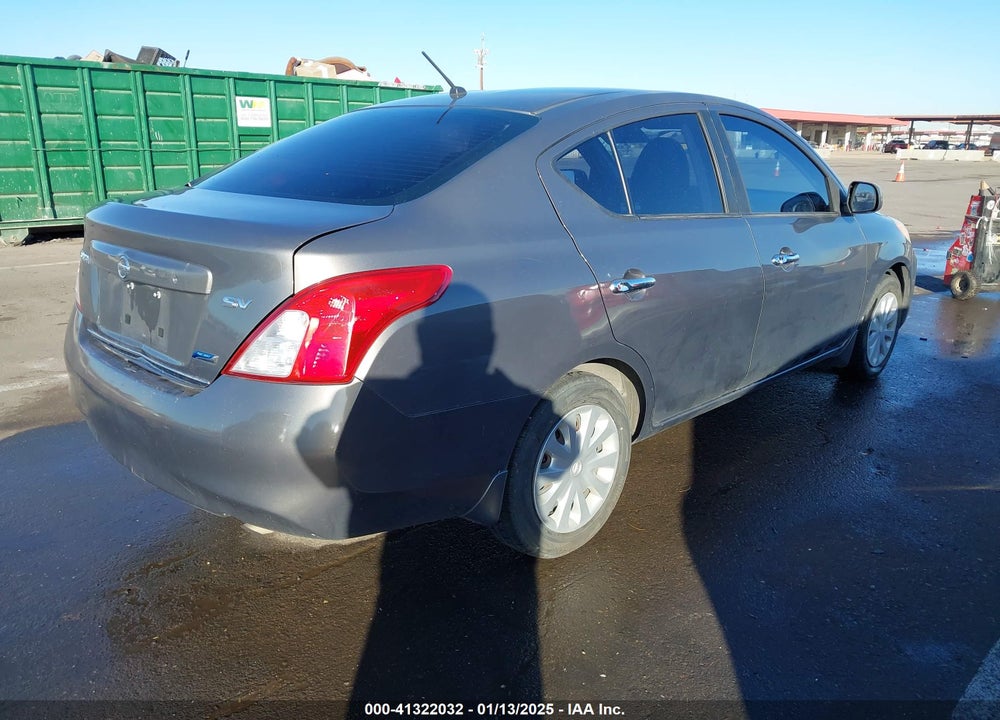 2012 NISSAN VERSA 1.6 SV VIN: 3N1CN7APXCL910221