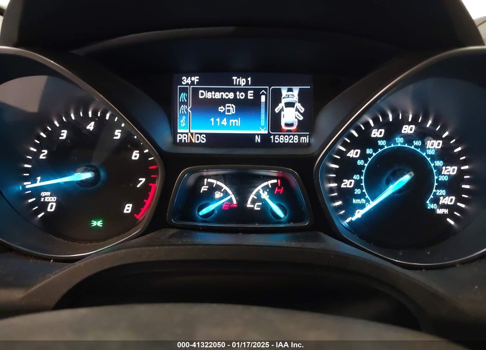 2014 FORD ESCAPE SE VIN: 1FMCU9G95EUB32869