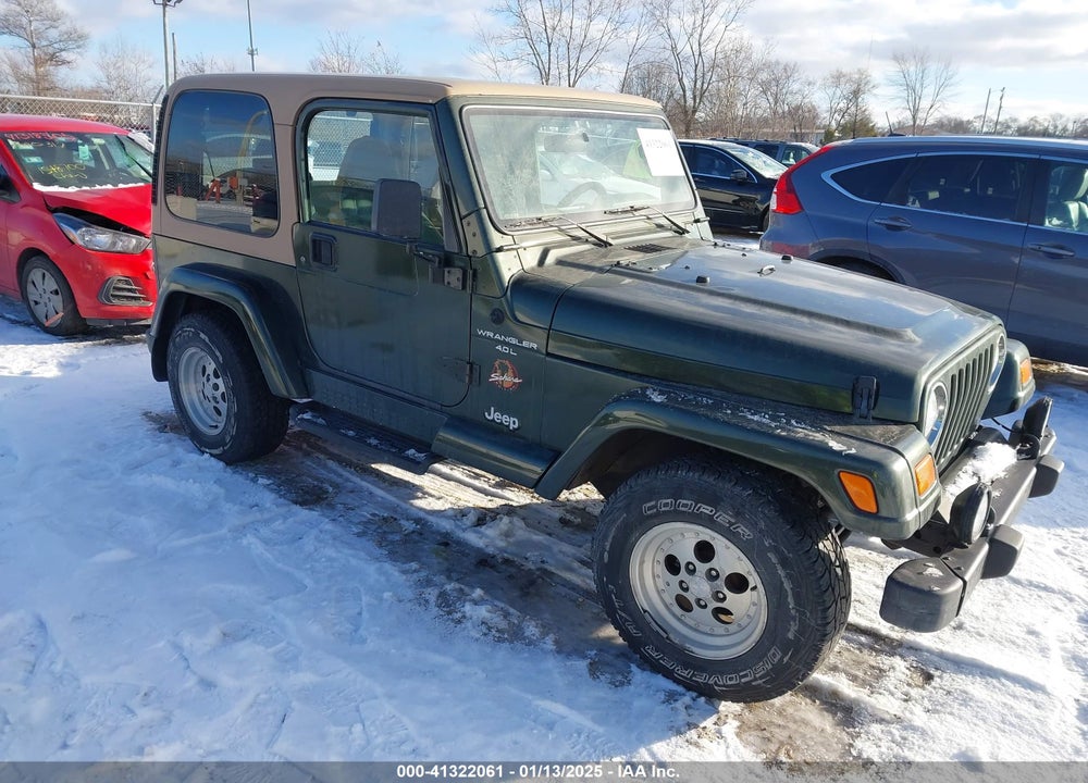 1998 JEEP WRANGLER SAHARA VIN: 1J4FY49S4WP774891