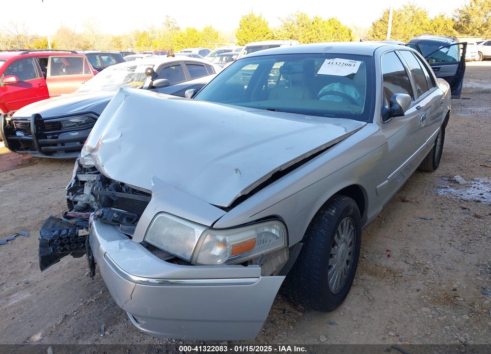 2007 MERCURY GRAND MARQUIS VIN: 2MEFM75V47X639665