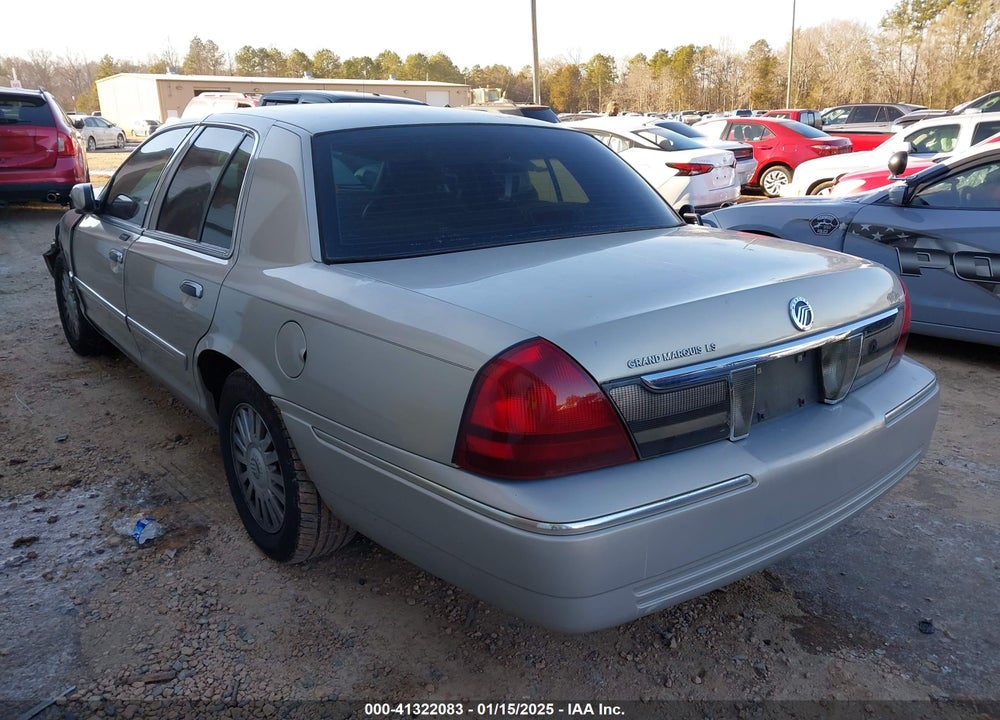 2007 MERCURY GRAND MARQUIS VIN: 2MEFM75V47X639665
