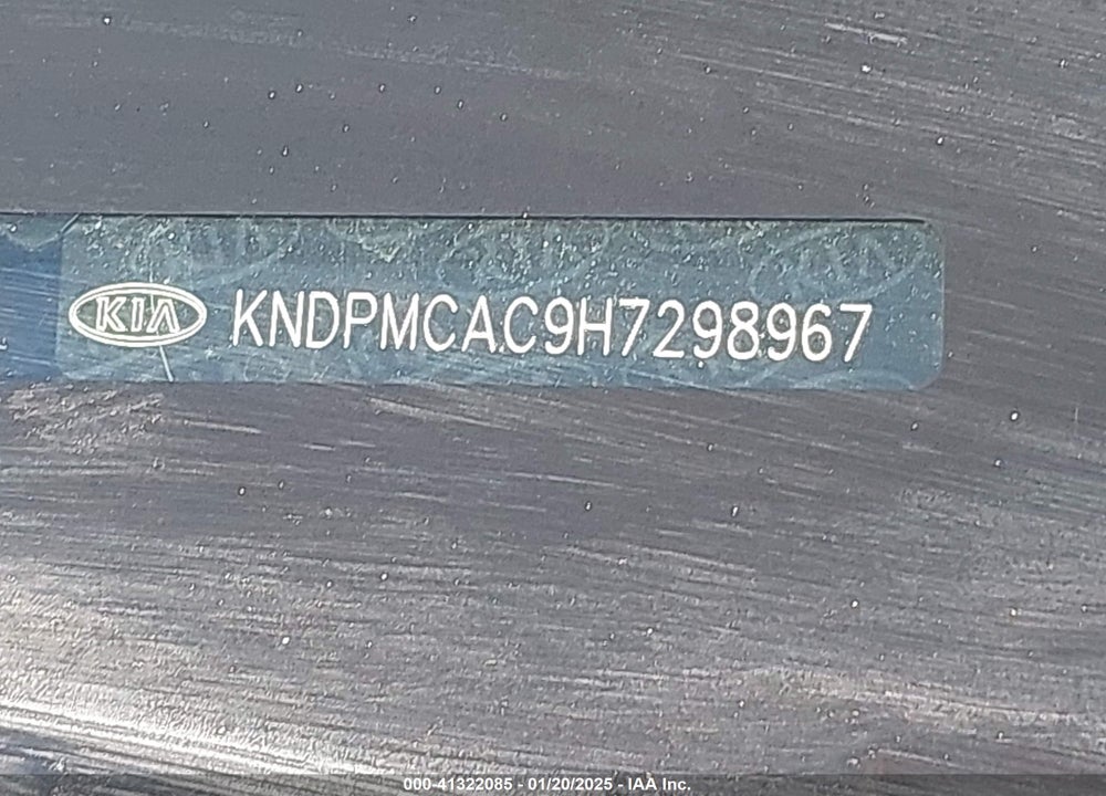 2017 KIA SPORTAGE LX VIN: KNDPMCAC9H7298967