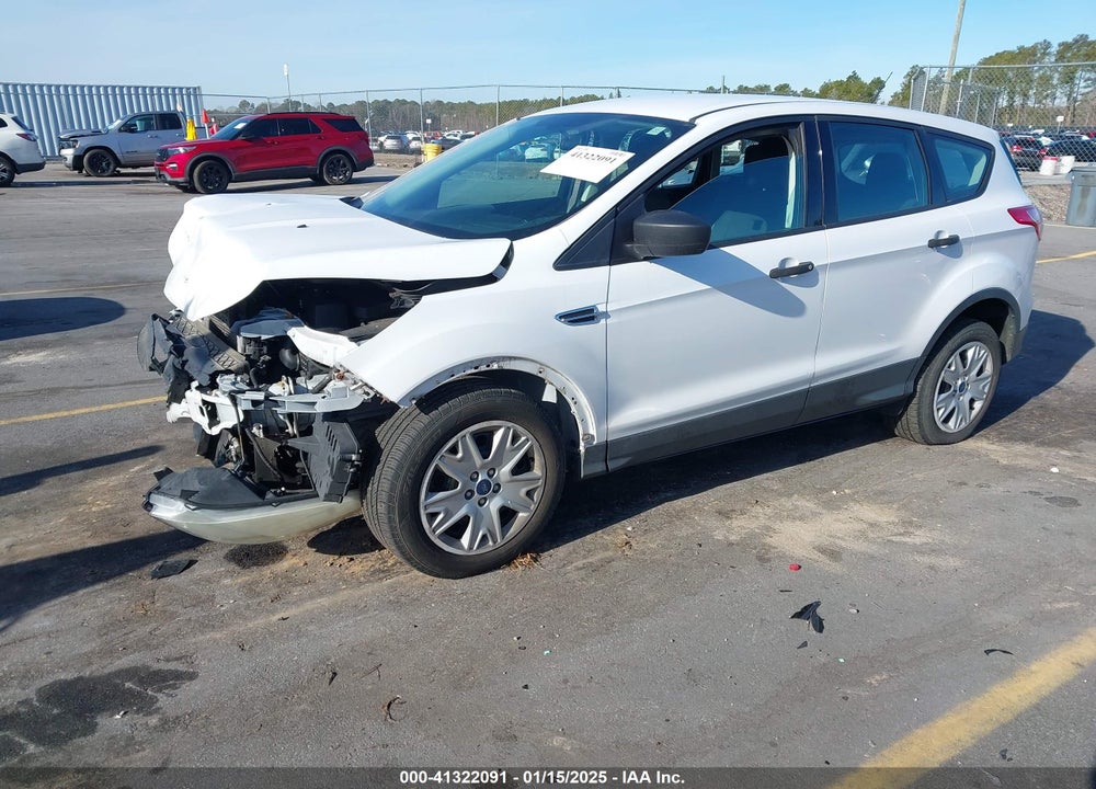 2014 FORD ESCAPE S VIN: 1FMCU0F76EUA72984