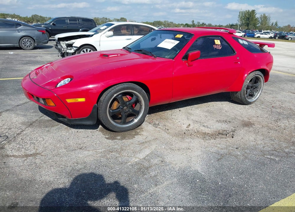 1981 PORSCHE 928 VIN: WP0JA0929BS820204