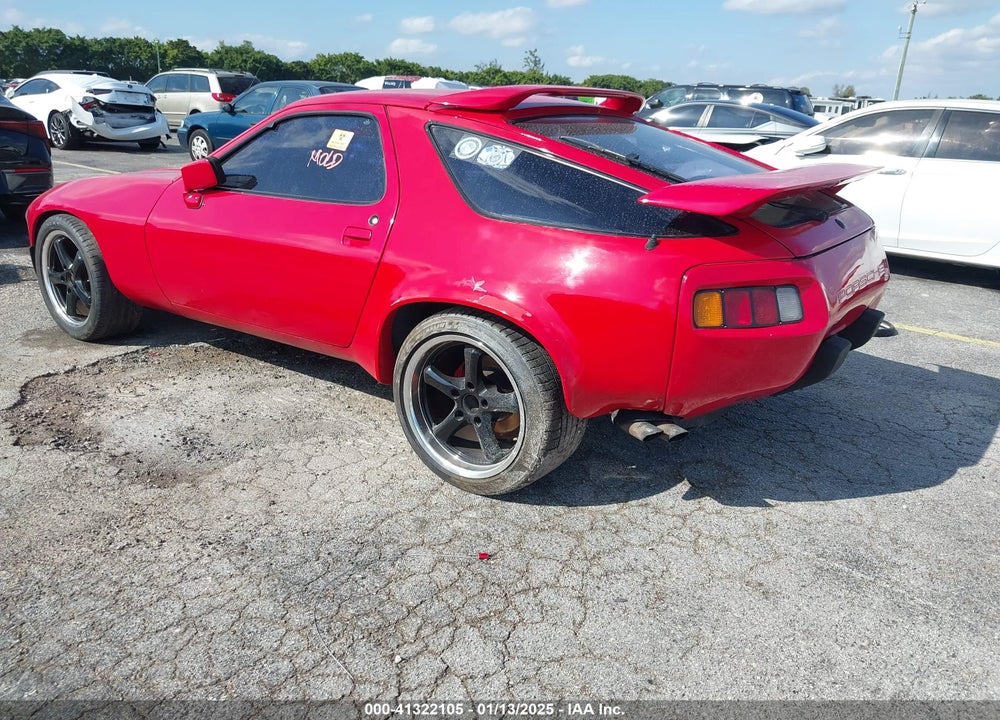 1981 PORSCHE 928 VIN: WP0JA0929BS820204