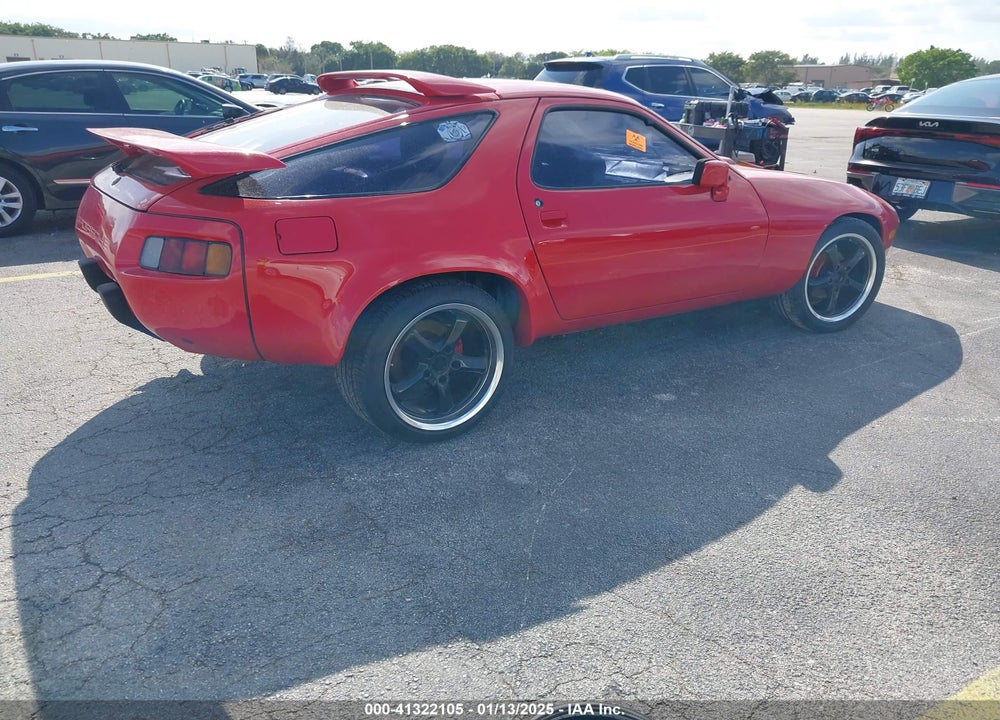 1981 PORSCHE 928 VIN: WP0JA0929BS820204