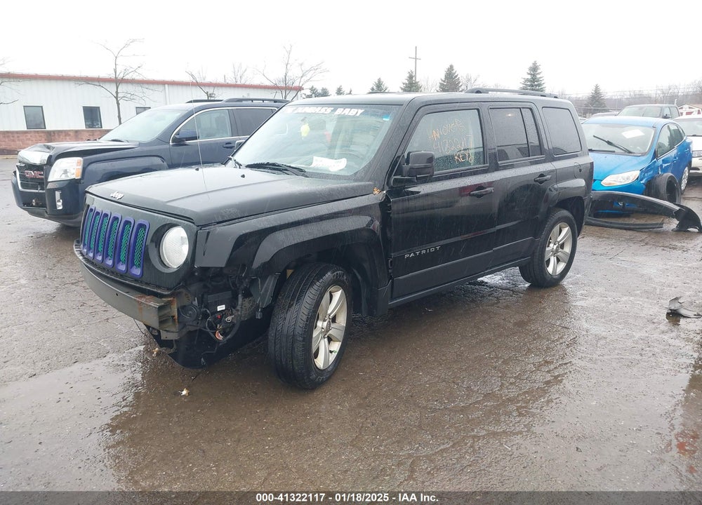 2016 JEEP PATRIOT VIN: 1C4NJRBB7GD709064
