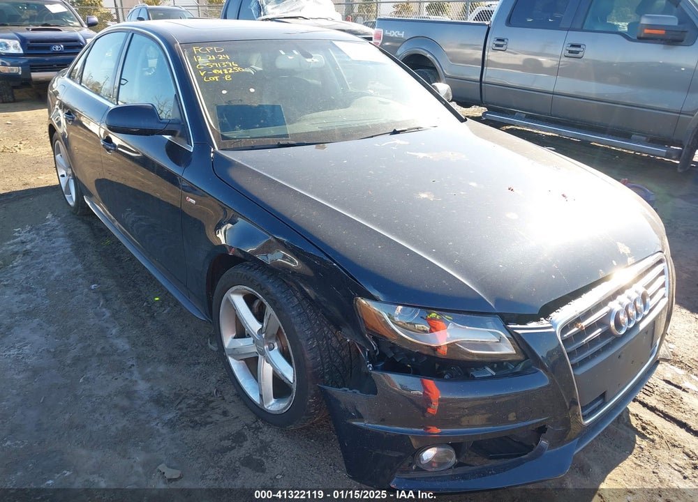 2012 AUDI A4 VIN: WAUFFAFL6CN018250