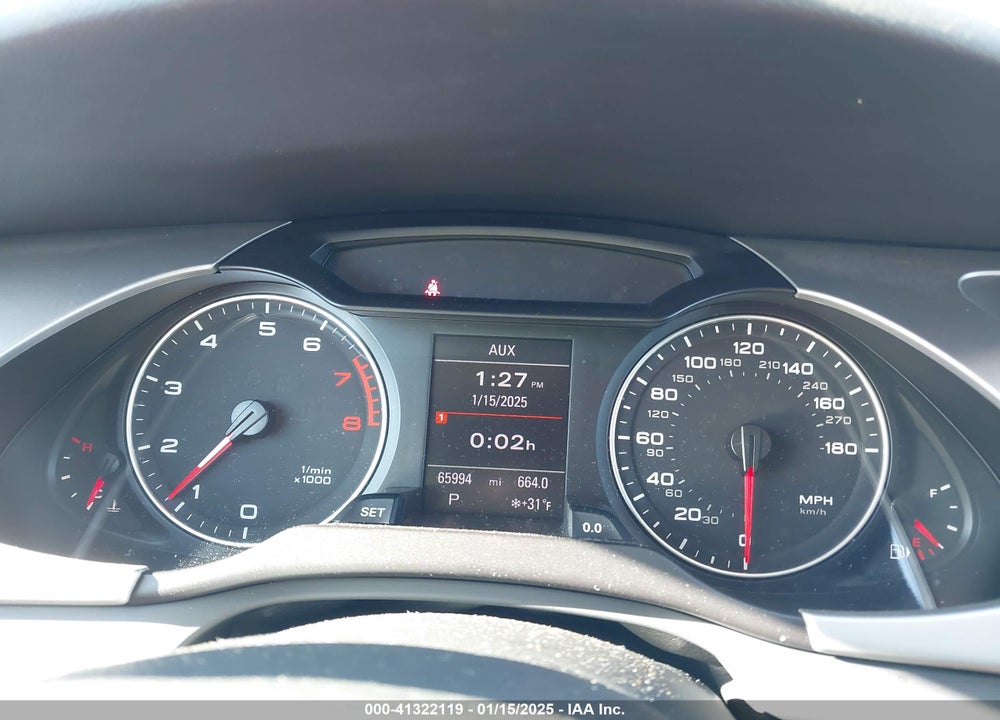2012 AUDI A4 VIN: WAUFFAFL6CN018250