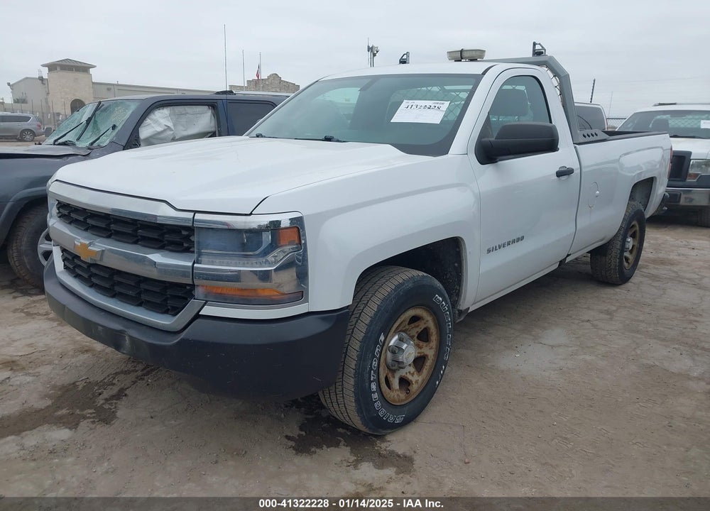 2017 CHEVROLET SILVERADO 1500 WT VIN: 1GCNCNEC2HZ214394