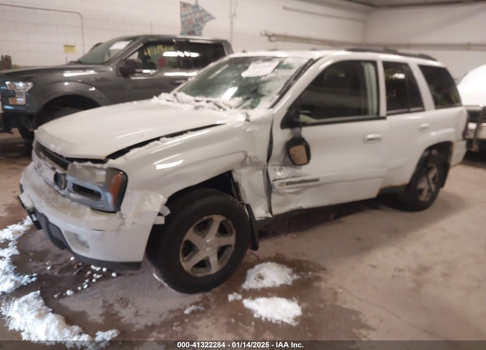 2004 CHEVROLET TRAILBLAZER LT VIN: 1GNDT13S342338585