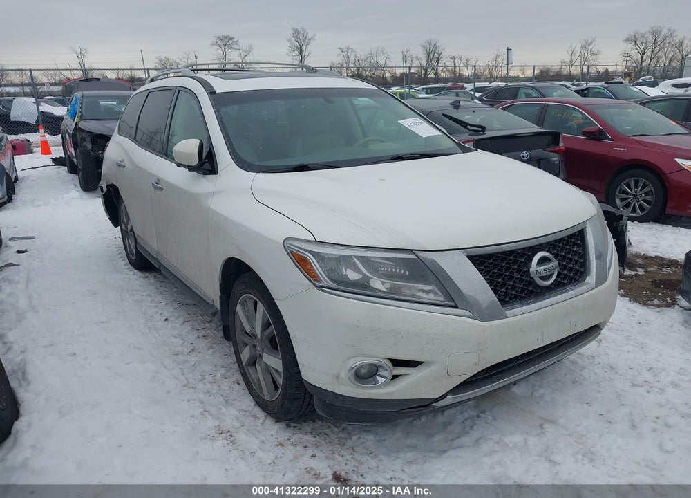 2013 NISSAN PATHFINDER PLATINUM VIN: 5N1AR2MM3DC670449