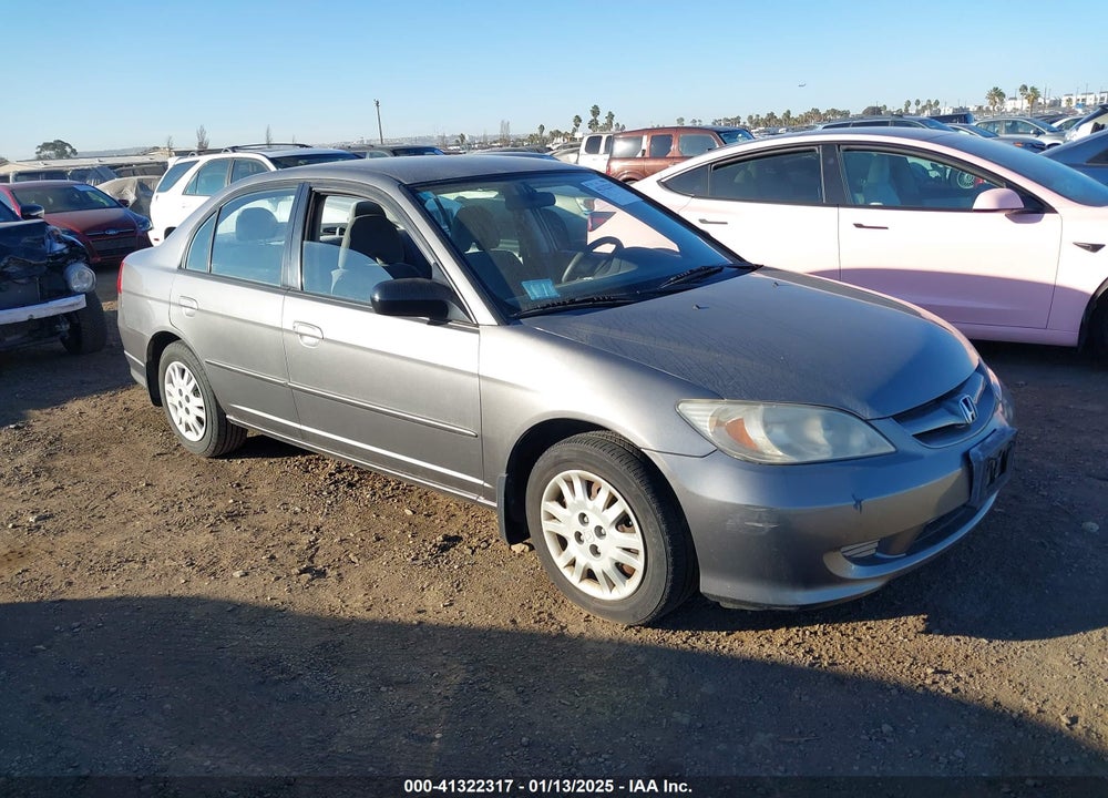 2004 HONDA CIVIC LX VIN: 2HGES16544H594703
