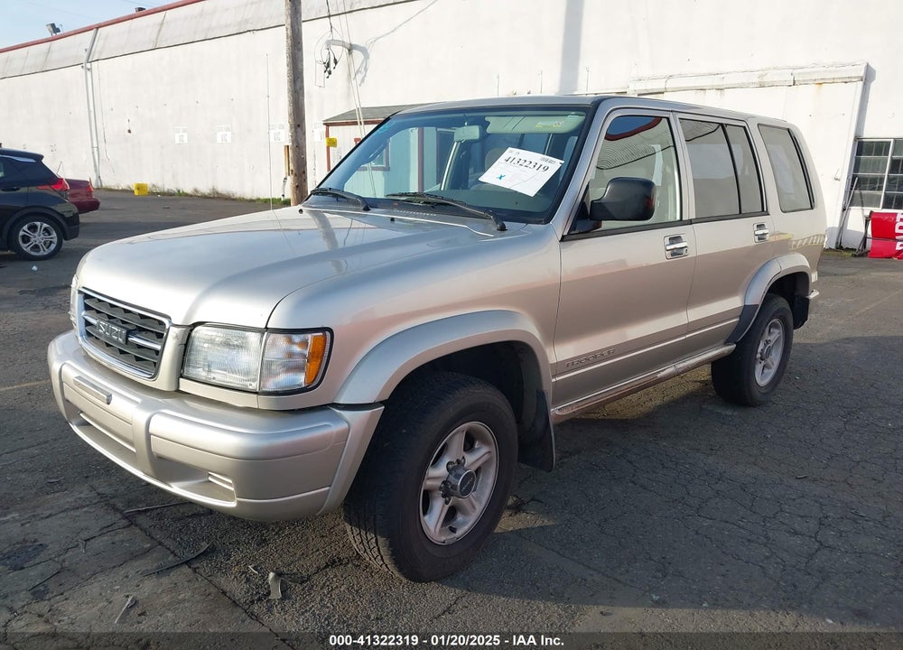 1999 ISUZU TROOPER S VIN: JACDJ58X6X7926724