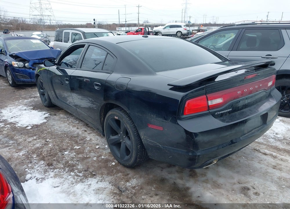 2013 DODGE CHARGER VIN: 2C3CDXHG3DH603171