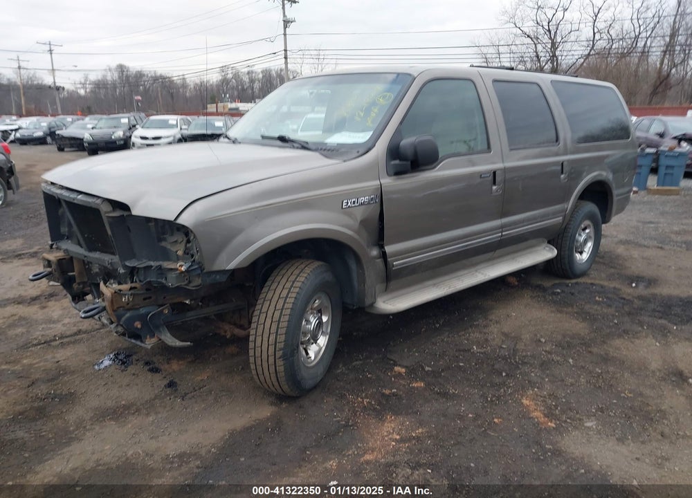 2005 FORD EXCURSION LIMITED VIN: 1FMNU43S25ED44885