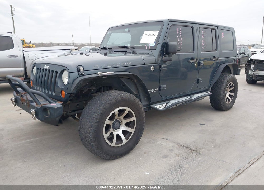 2007 JEEP WRANGLER UNLIMITED RUBICON VIN: 1J4GA69177L145582
