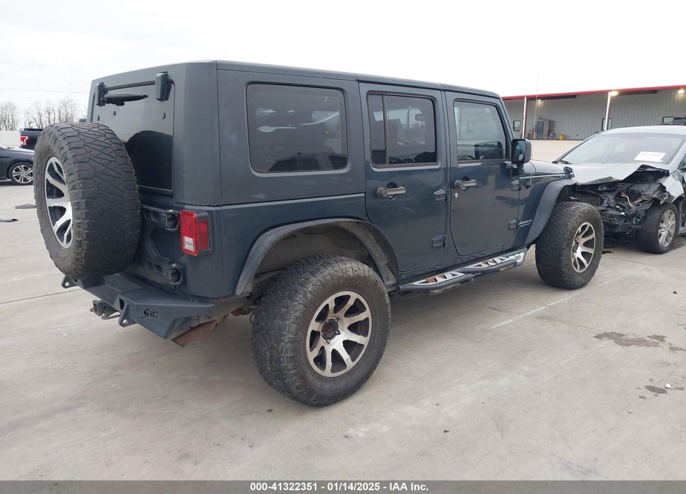 2007 JEEP WRANGLER UNLIMITED RUBICON VIN: 1J4GA69177L145582