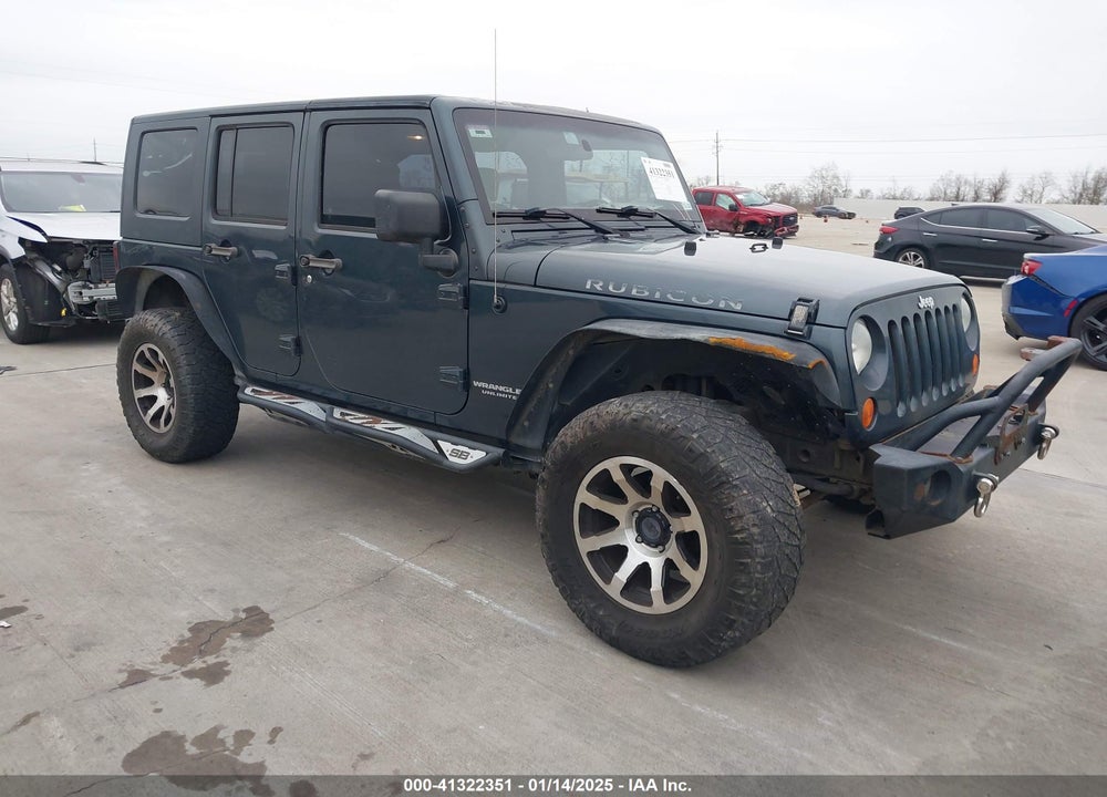2007 JEEP WRANGLER UNLIMITED RUBICON VIN: 1J4GA69177L145582