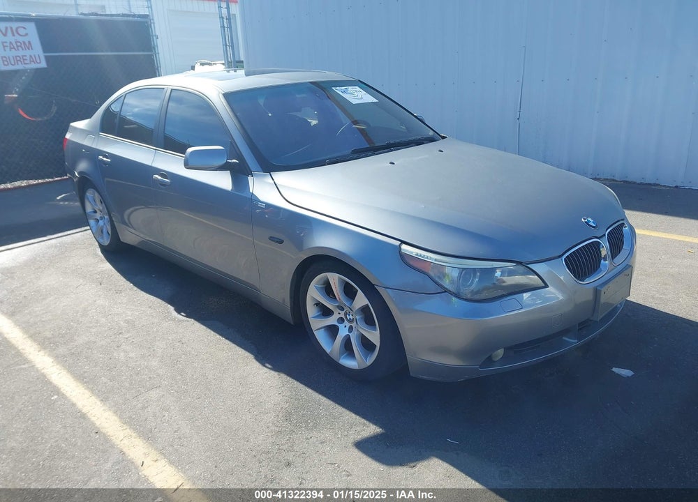 2004 BMW 545I VIN: WBANB33584B111718
