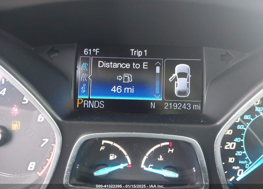 2013 FORD ESCAPE SE VIN: 1FMCU9G95DUA73899