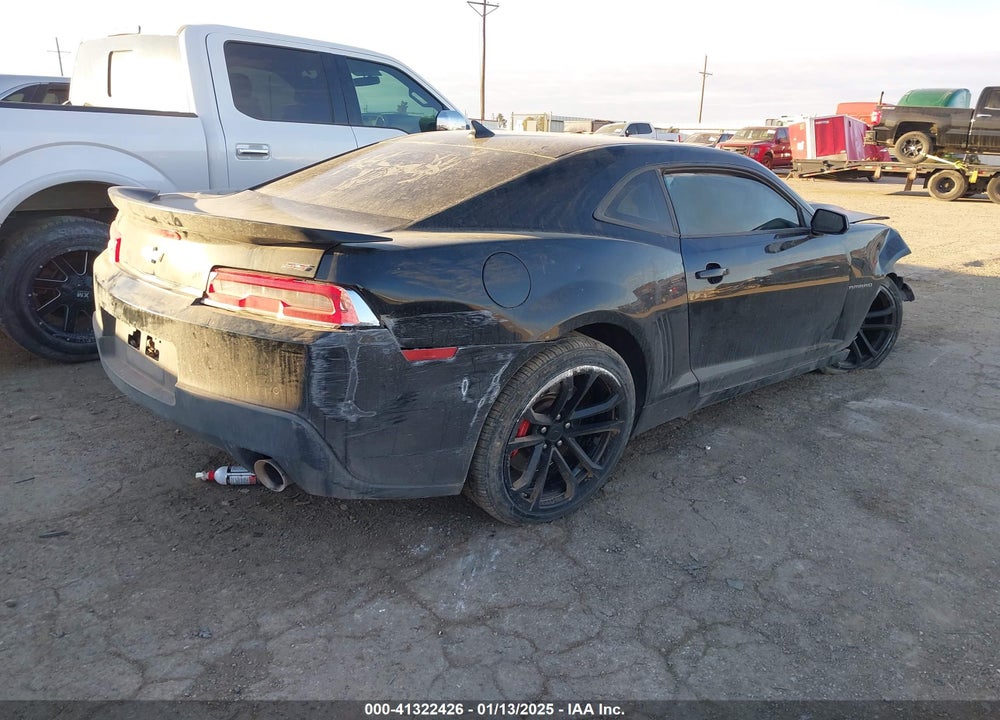 2014 CHEVROLET CAMARO VIN: 2G1FT1EW6E9177386