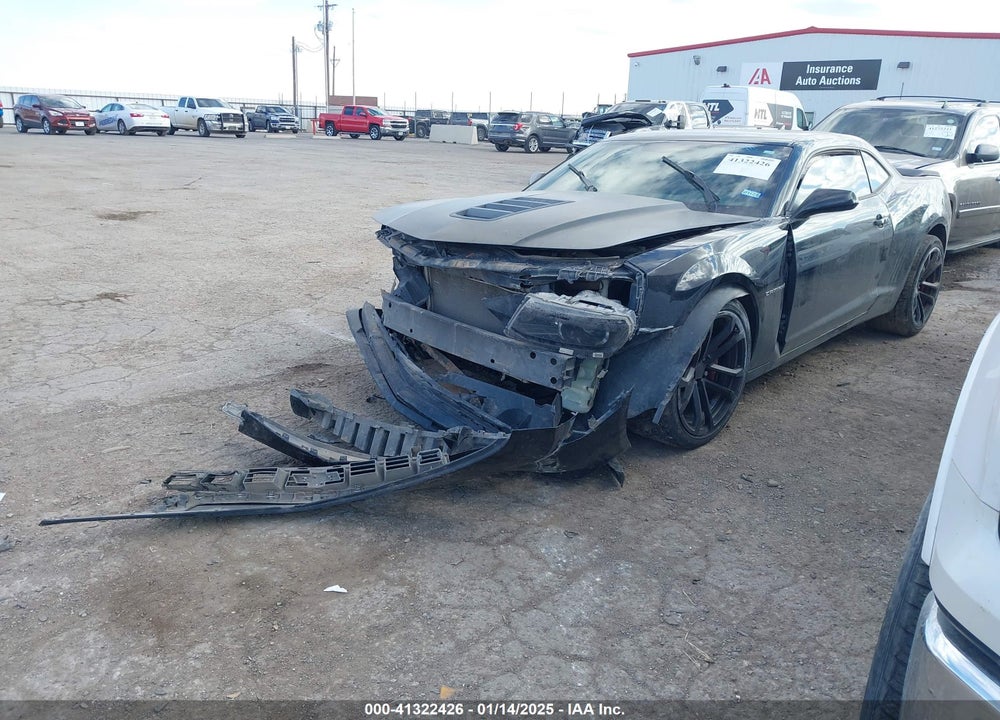 2014 CHEVROLET CAMARO VIN: 2G1FT1EW6E9177386